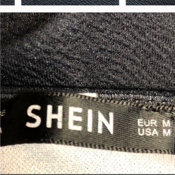 3 for $10 🛍️ SHEIN Grid Design Quarter Sleeve Ruffle Flowy Blouse - Picture 7 of 7